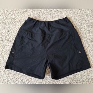 Black LARGE Women's Board- Swim Shorts